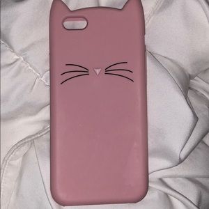 iPhone 6s pink cat phone case